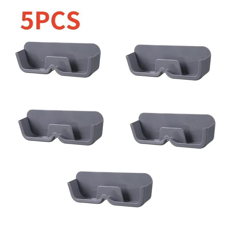 Punch-free Glasses Storage Rack Wall Mounted Sun-glasses Display Holder Wardrobe Decoration Storage Box Sunglass Organizer