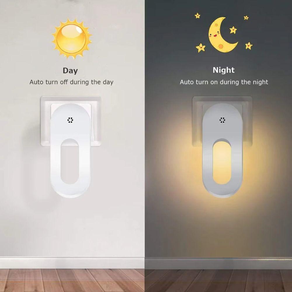 Portable Wall Night Light 0.7W LED home lighting Wall Lamp USB Night Light  Kids Room