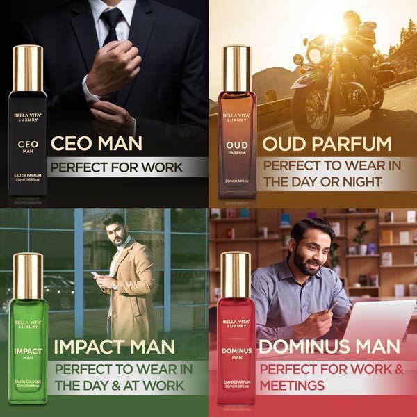 Luxury Perfume Gift Set For Man - 4x20ml