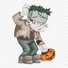 Halloween Frame Halloween Iron On Heat Transfer Printing Vinyl Patches Sticker for Clothes DIY Appliques Washable Patches