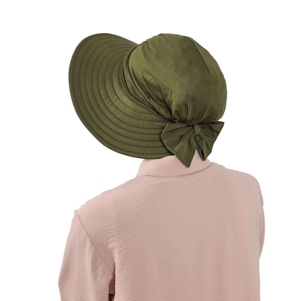 Sun Protections Hat With Headwraps For Outdoor Activities Breathable Sun Protective Headwear Lightweight Foldable Design