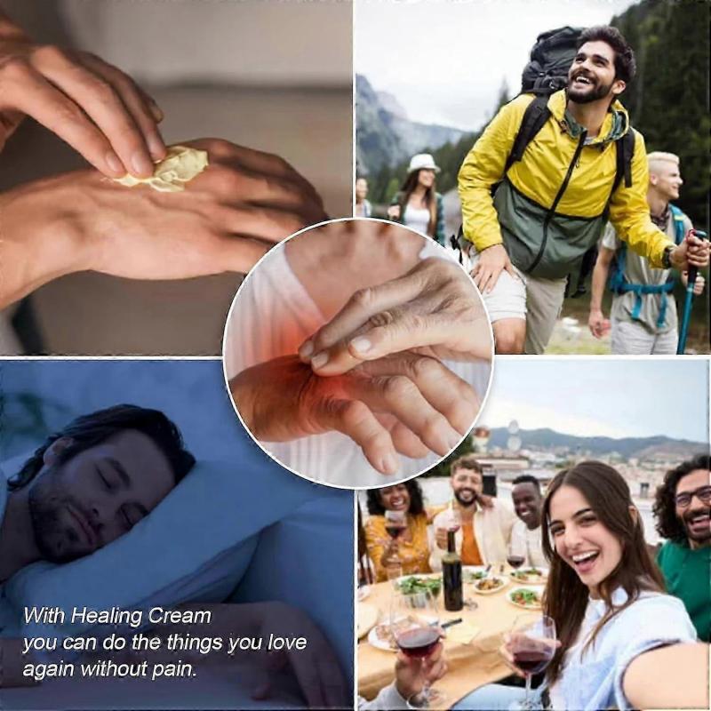 3pcs Hyaluronic Acid Joint Cream, Hyaluronic Acid Joint Massage Cream, Advanced Joint and Bone Care Cream for Back, Neck, Hands, Knees