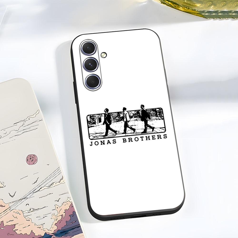 Singer J-Jonas Brothers Band Phone Case For Samsung A56 A36 A26 A16 A15 A25 A35 A55 A14 A34 A24 A54 Black Soft Shell