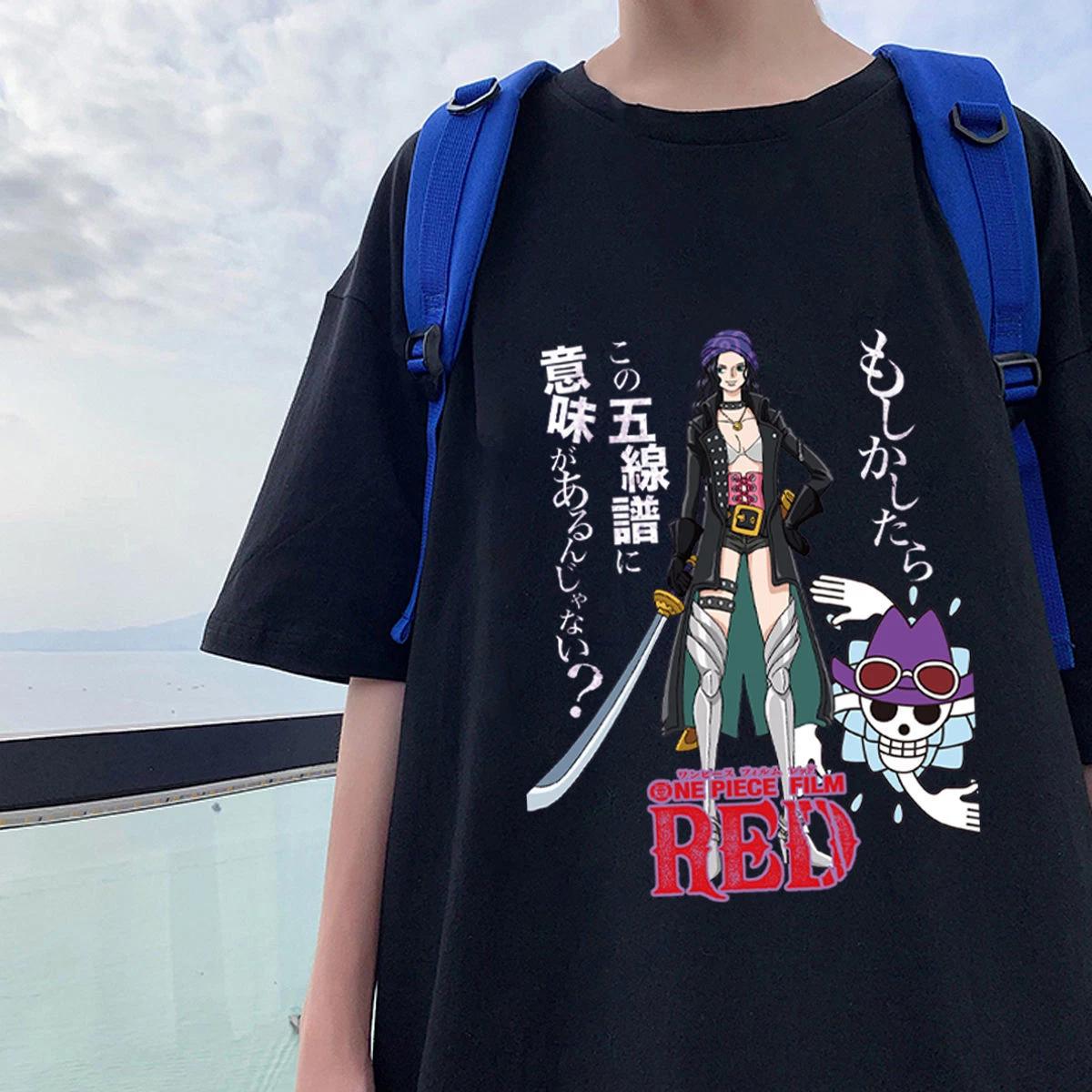 One Piece Nico Robin Cosplay Anime Manga T-Shirt Tee Undershirt Costumes Cotton M