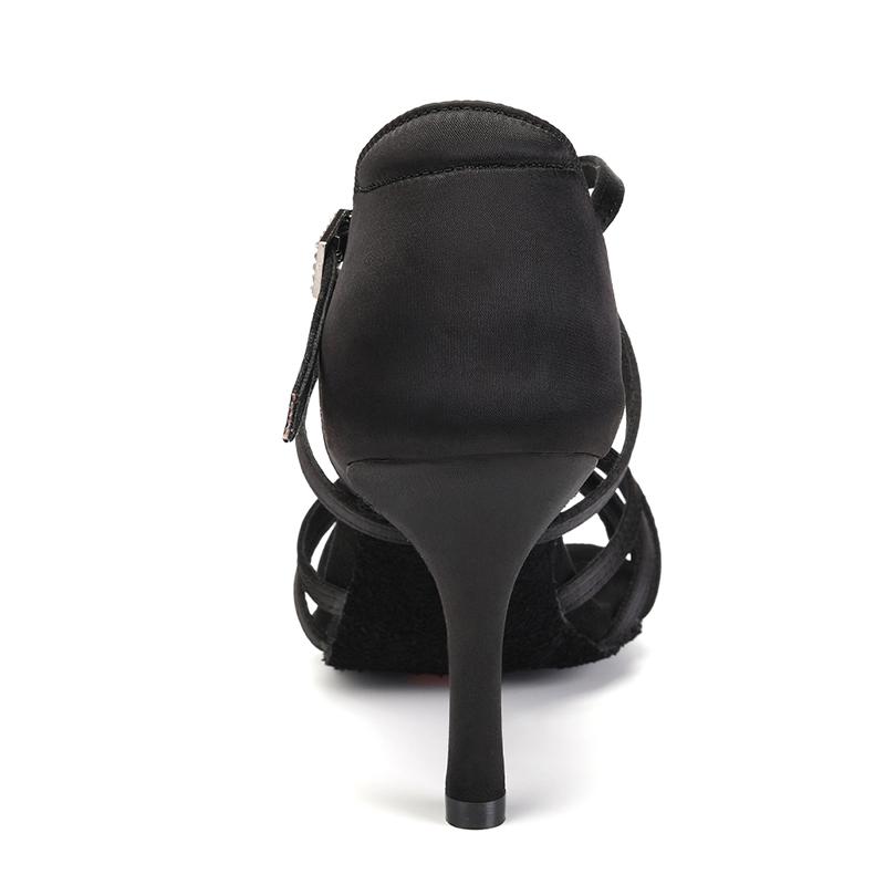 Scarpe da Ballo da Sala Latino Tango da Donna Salsa Tacco Alto 8.5CM