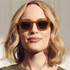 Retro American Style Round Sunglasses With Uv400 Protection For Outdoor Travel And Fashion