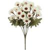 Easy Maintenance Artificial Mums Sunset Flowers Seasonal Decor