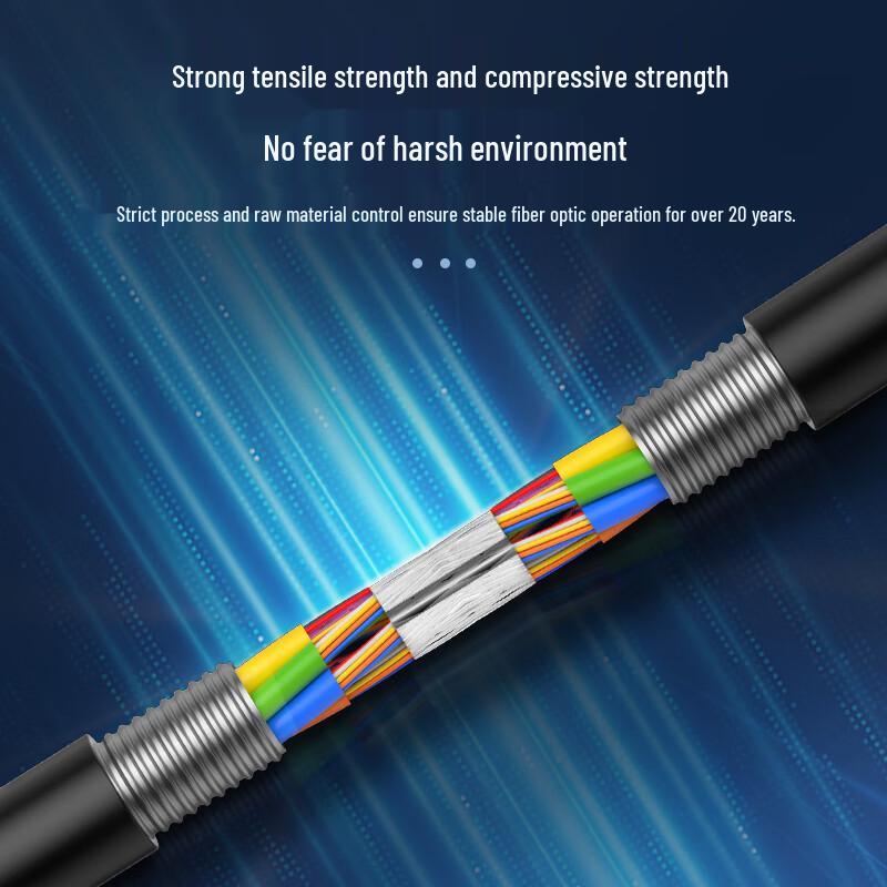 Yangye YE-GYTA Outdoor Armored Multimode Fiber Optic Cable
