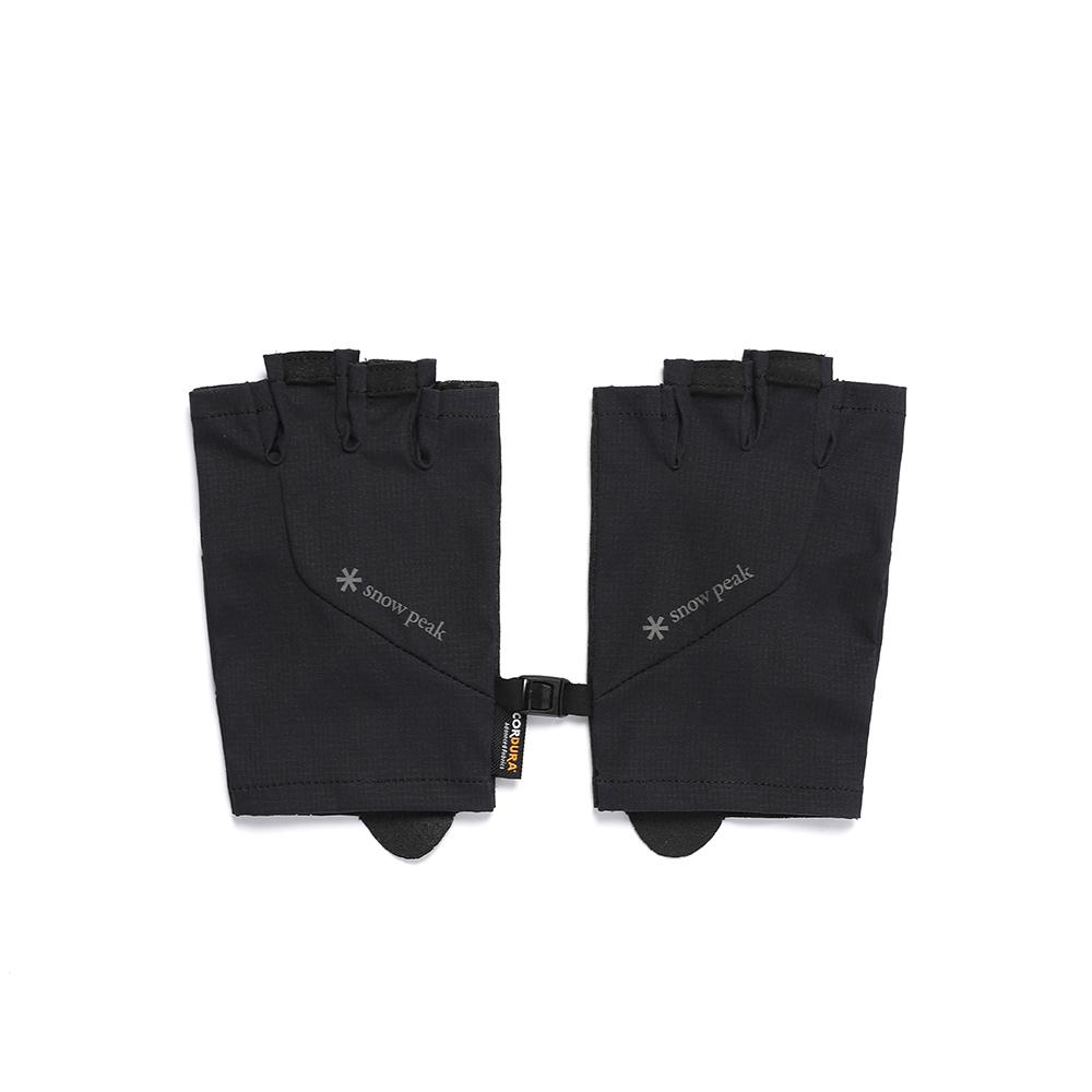 SNOWPEAK Luvas Cordura Stretch Meio Dedo Pretas (S25SUTGL06)