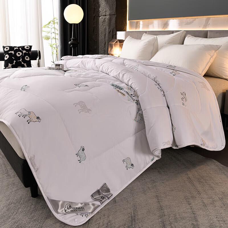 Grace Home Luxurious Lambswool Quilt