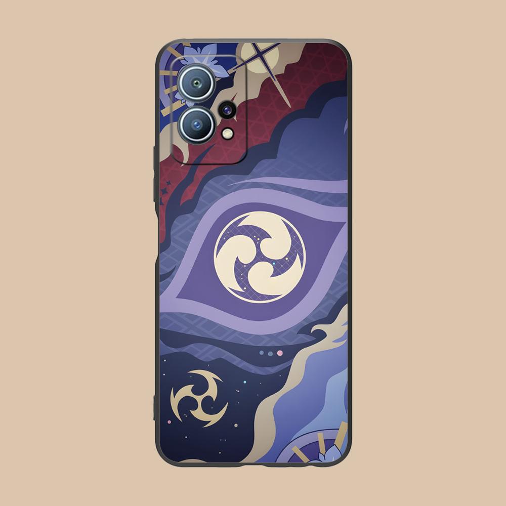 Game GI Raiden Shogun Matte TPU Mobile Phone Case for Huawei P60 P50 P40 P30 P20 P10 P9 P8 Pro Lite Plus Colorful Printing Cover