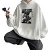 Autumn And Winter New An Animation Cartoon Printing Tide Brand Sweater Men'S And Women'S Sports Leisure Loose Jumper Hoodie