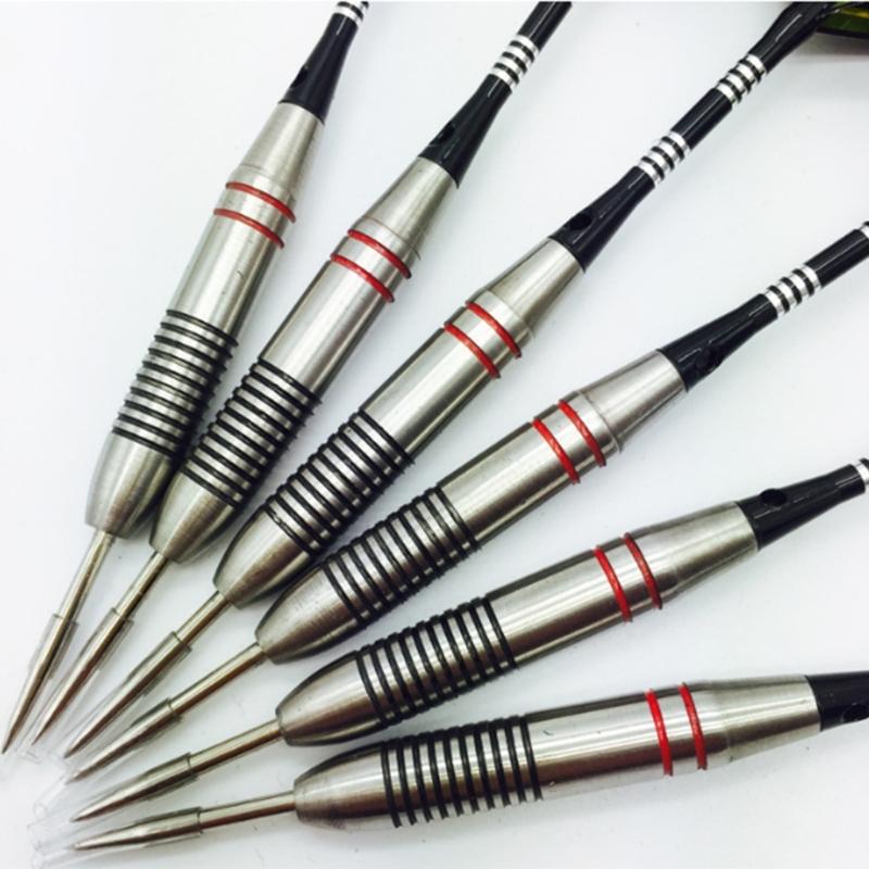 3Pcs Metal Tip Dart Set Professional Stainless Steel Dart with Aluminium Shafts Dart Flight Metal Tip Dart Enduring