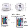 RGB 3/10 LED Underwater Light - Remote Control Waterproof,  Kids Tools for Swimming Pool Party Decoration(With Insulating Sheet)