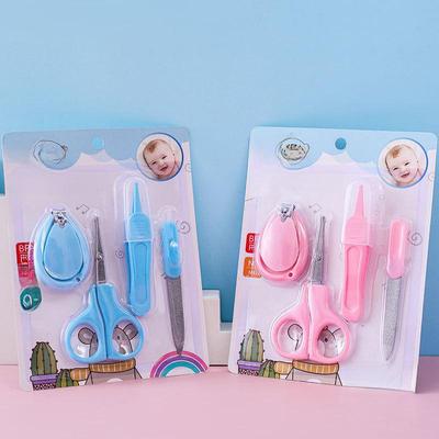 Bebek Tırnak Bakım Seti 4 Parçalı Sıkışma Önleyici Makas ve Makas