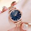 Steel Belt Watch Women'S Simple Temperament Fashion Versatile Waterproof Quartz Casual Watch