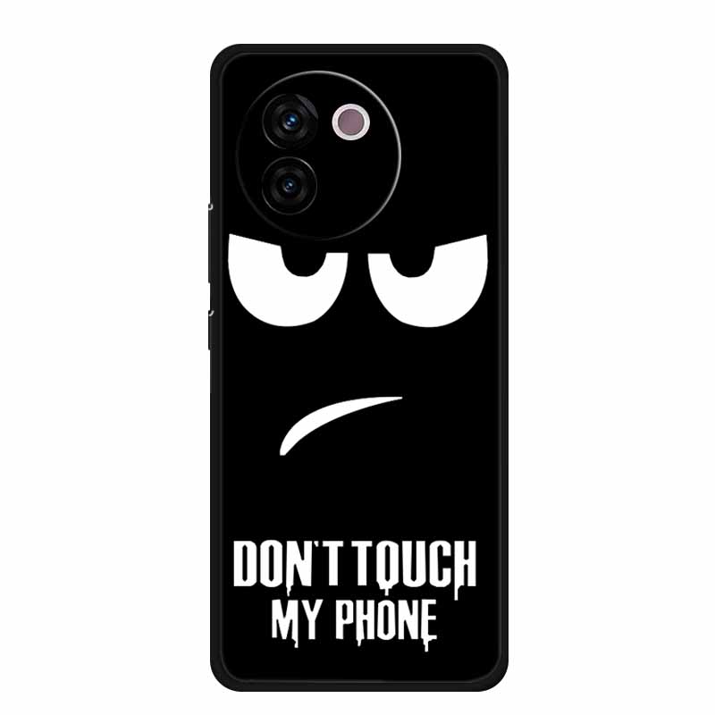 For Vivo V30e Case Popular Black Silicone Soft Back Cover Case For Vivo V30e Phone Case Cover V 30 e V 30e V30 e Coque Funda Bag