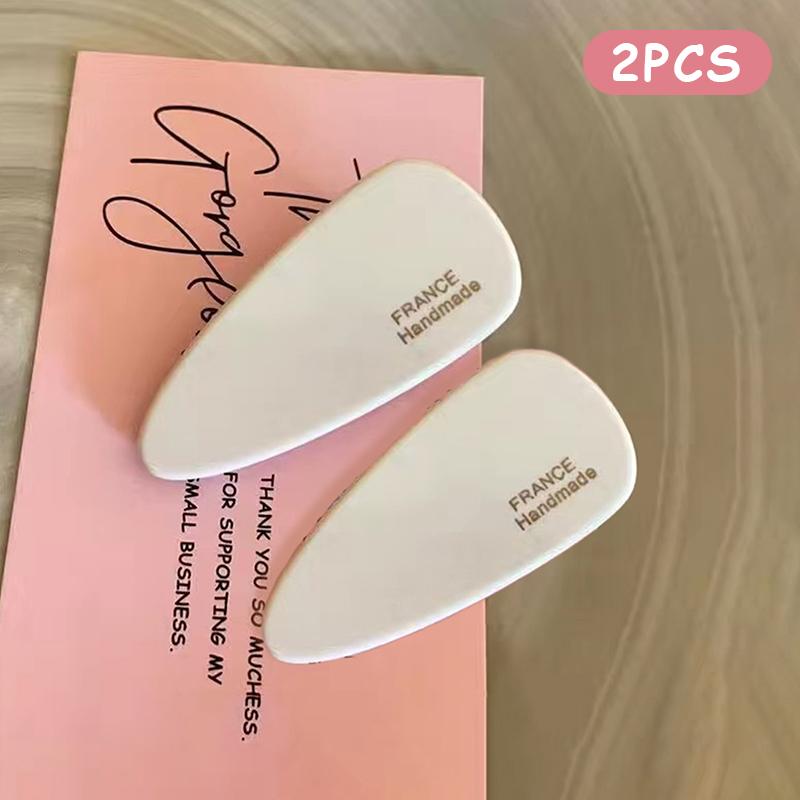 

2PCS Cream Colored Hair Clip With Bangs On The Side Clip Broken Hair Clip Hair Clip On The Side New Clip Headdress