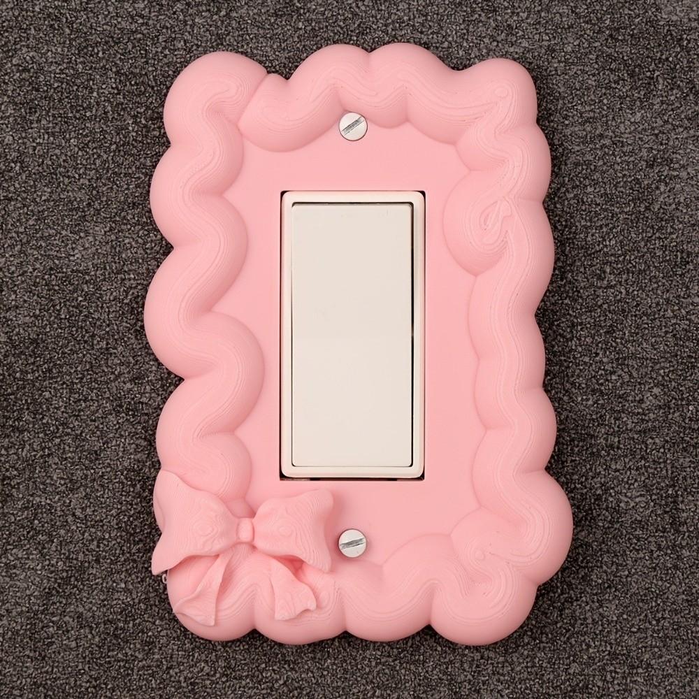 Creative Light Switch Guard Covers 3D Printed Switch Frame Cover Switch Protective Cover Bedroom