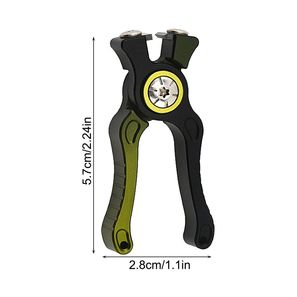 Fishing Wire Shear Mini Fishing Equipment Portable Scissor Fishing Gear Non-Slip Handle Multifunctional Tool For Hiking Outdoor