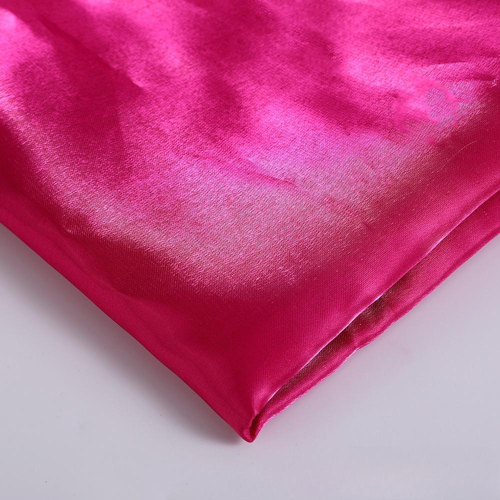 Water Gloss Satin High-brightness Liquid Cloth Silk Satin Reflective Fabric Wedding Dress Designer Clothing Fabric
