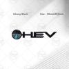 Autoaufkleber HEV Hybrid Logo 3D Decal Karosseriedekoration Abzeichen Heckklappen-Emblem