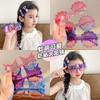 Children'S Cartoon And Cute Sun Glasses Sunscreen And Sunshade Glasses New Fashionable Boys And Candy Color Sunglasses
