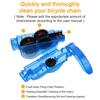 Chain Cleaner Cleaning Bicycle 3D Chain Brush Wash Tool Set MTB Bike Protection Oil Bike Chain for Mountain Cycling Accessories