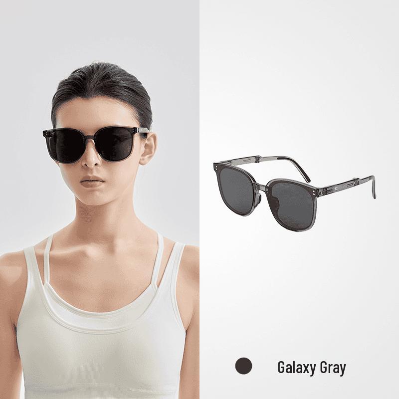 VVC Women s Folding Anti-UV Sunglasses звездной реки серый