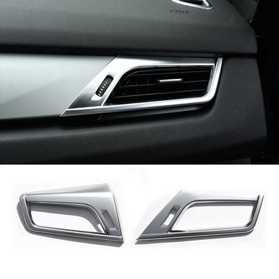 Für BMW 2er F45 F46 218i 2015-2018 ABS Chrom/Kohlefaser Seitenklimaanlagenauslass Rahmenverkleidung Autozubehör