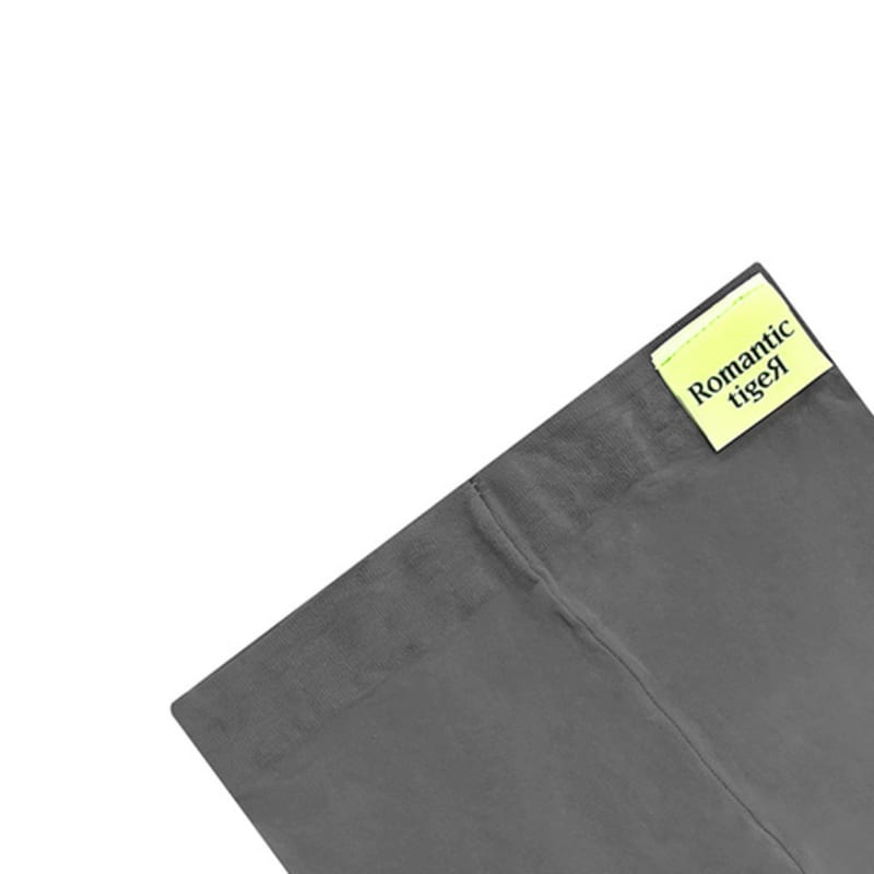 Romantic Tiger Color Sheer Tights (black)