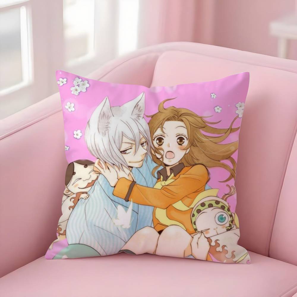 Love Anime K-Kamisama HajimemashitaS Pillow Case Soft Plush Fabric Double Sided Print Decorative Home Living Room Gift Cushion