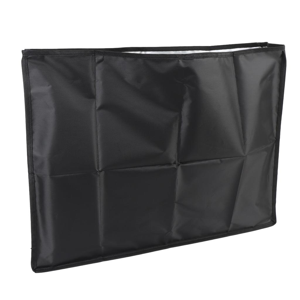 Computer Display Dust Cover 420D Oxford Cloth Silver Coated Rain Proof Computer Screen Protective Sleeve for LCD HD