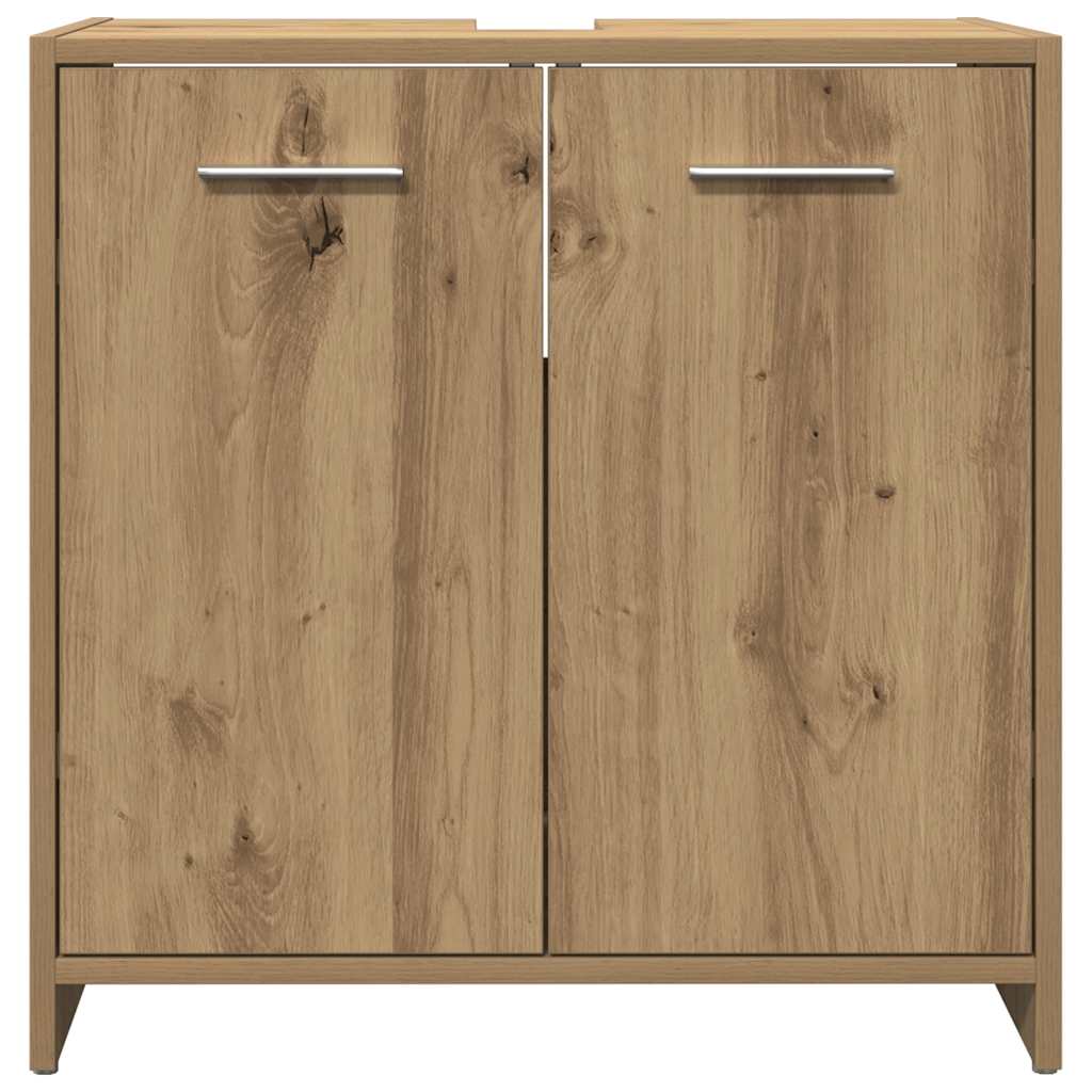 Artisan Oak Bathroom Vanity Cabinet 60 x 33 x 60 cm