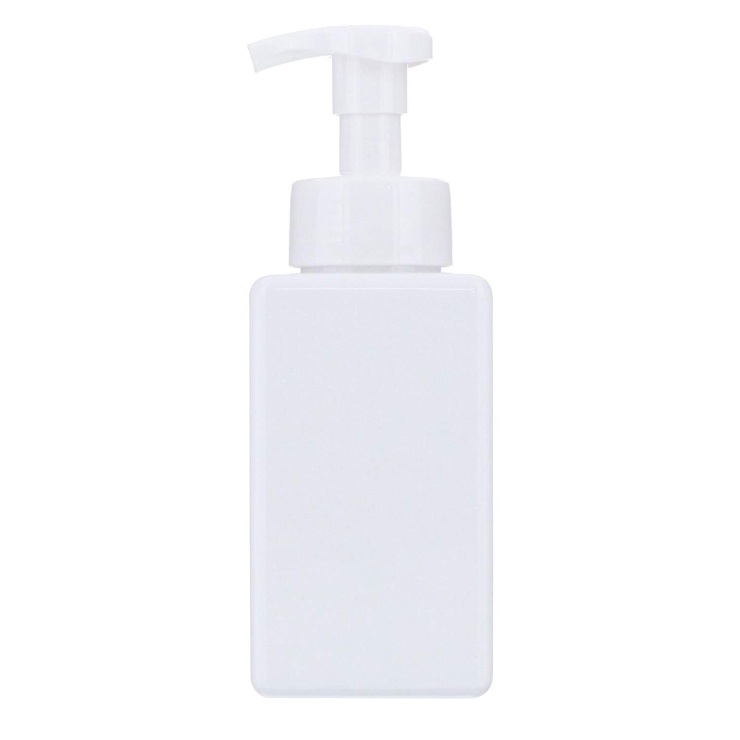 

Bestco Shampoo Dispenser White 450ml NetoyonLe Square Foam Bottle ND-4372