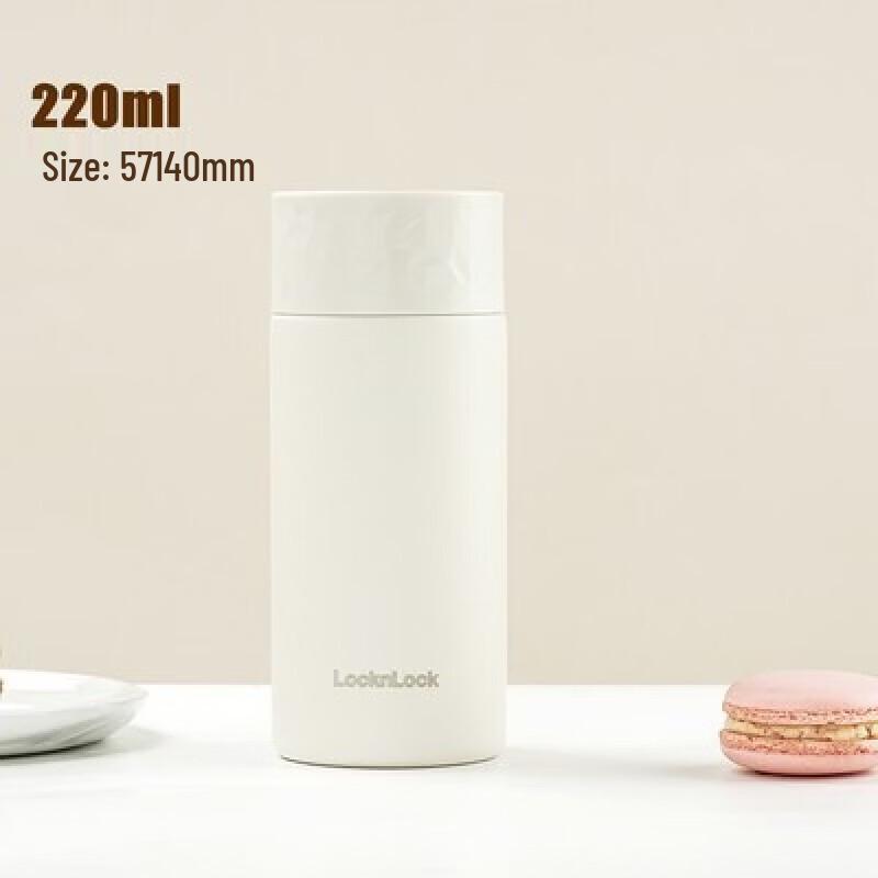 LOCK&LOCK Mini Portable 316L Stainless Steel Insulated Mug LHC4255