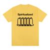 spiritualized Vintage Tshirt Graphic YK Idea Casual Cotton Unisex T shirt New Tee Tshirt Womens Tops