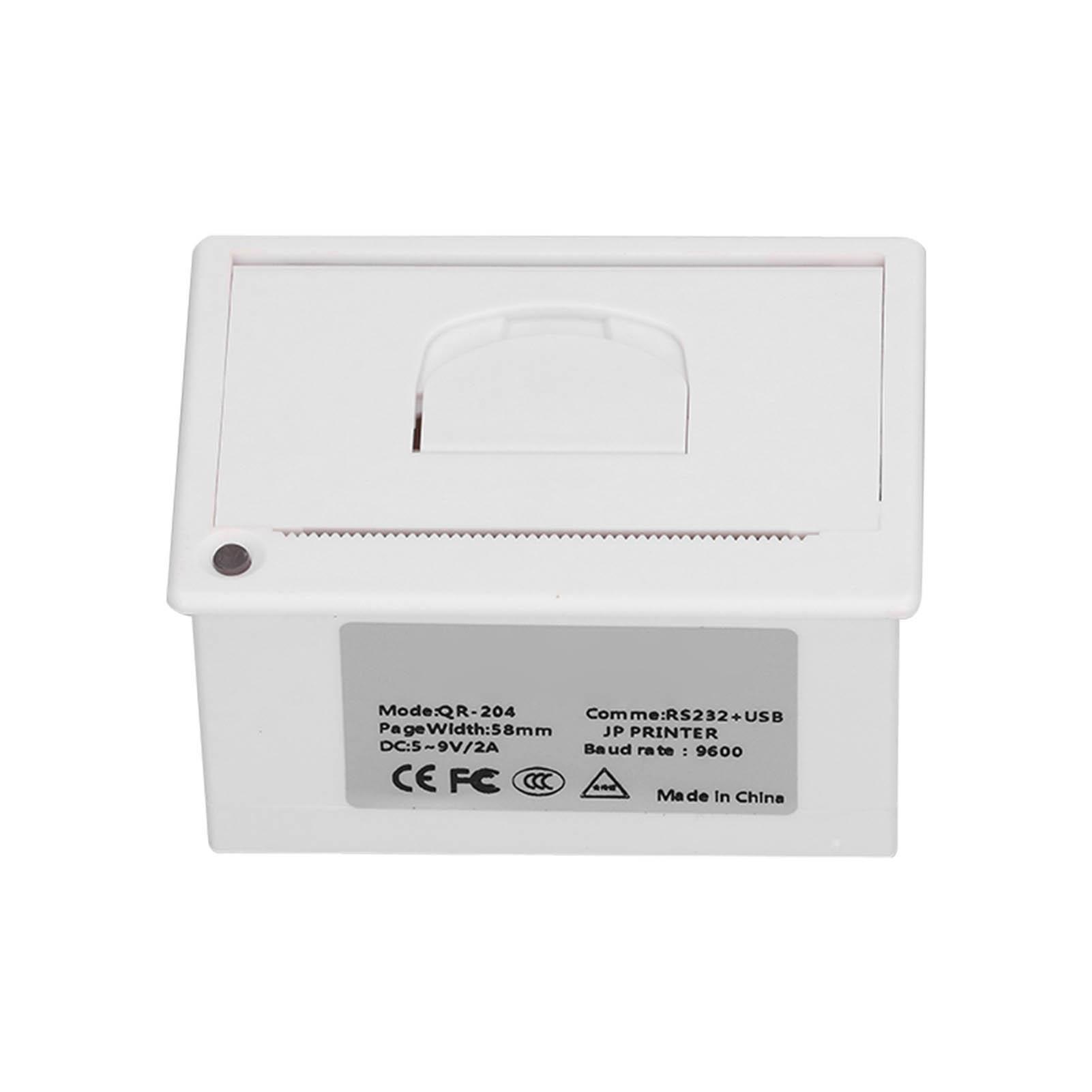 

Встраиваемый термопринтер 58 мм Интерфейс USB RS232 Линейный печатающий аппарат для этикеток, доставки, квитанций