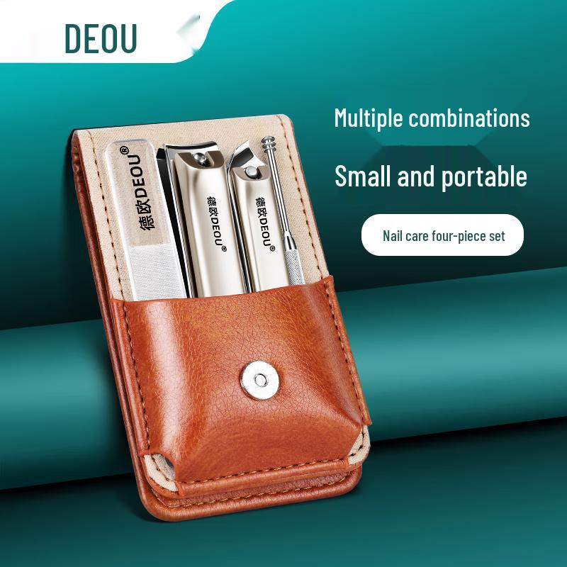 Portable Stainless Steel Nail Clipper Set