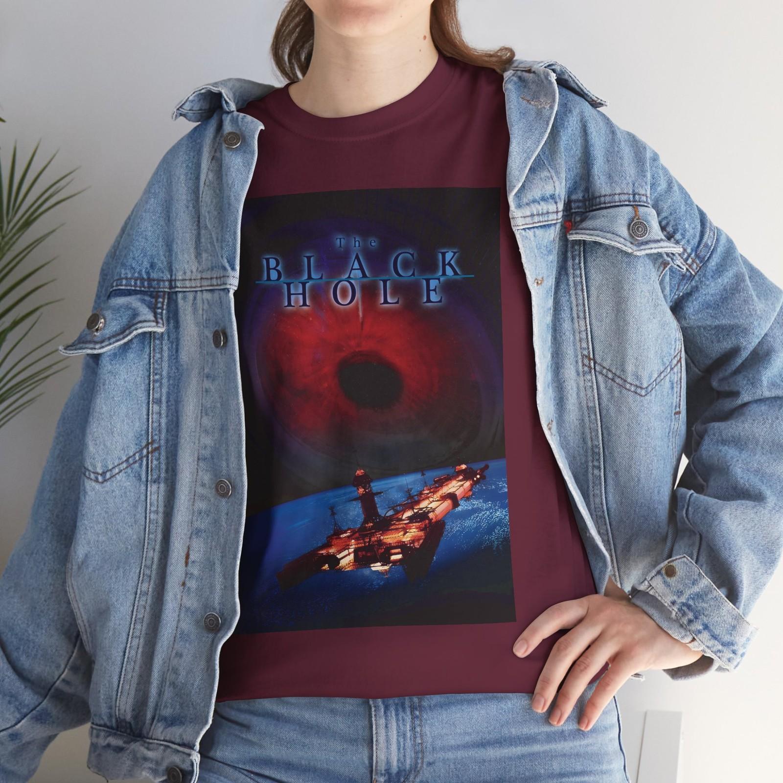 The Black Hole (1979) T-Shirt Mens Womens Tees Top V2 Sci-Fi Maximilian Schell Yvette Mimieux 70s M