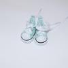 20CM Cotton Doll Shoes: 6 Points BJD Casual Mini Canvas Shoes, 5CM Size