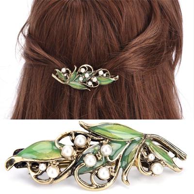 Gril Vintage Jewelry  Metal Branches Hairpins For Women Wedding Hairclip