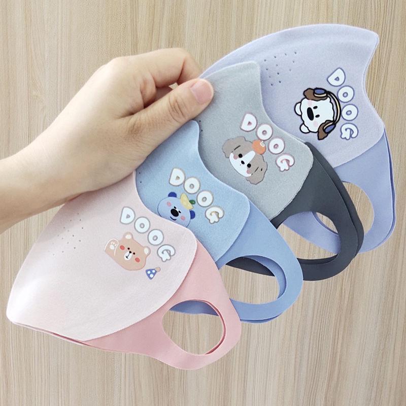 

Детская милая маска медведя - Теплая 3D посадка для мальчиков и девочек - Защита от холода осень/зима