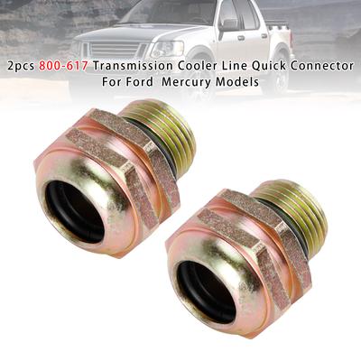 2 PZ 800-617 Raccordo Rapido Tubo Refrigerante Trasmissione Per Modelli Ford Mercury
