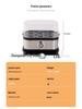 Compact Stainless Steel Multifunctional Egg Cooker for Steamed Eggs - Portable Kitchen Breakfast Machine
