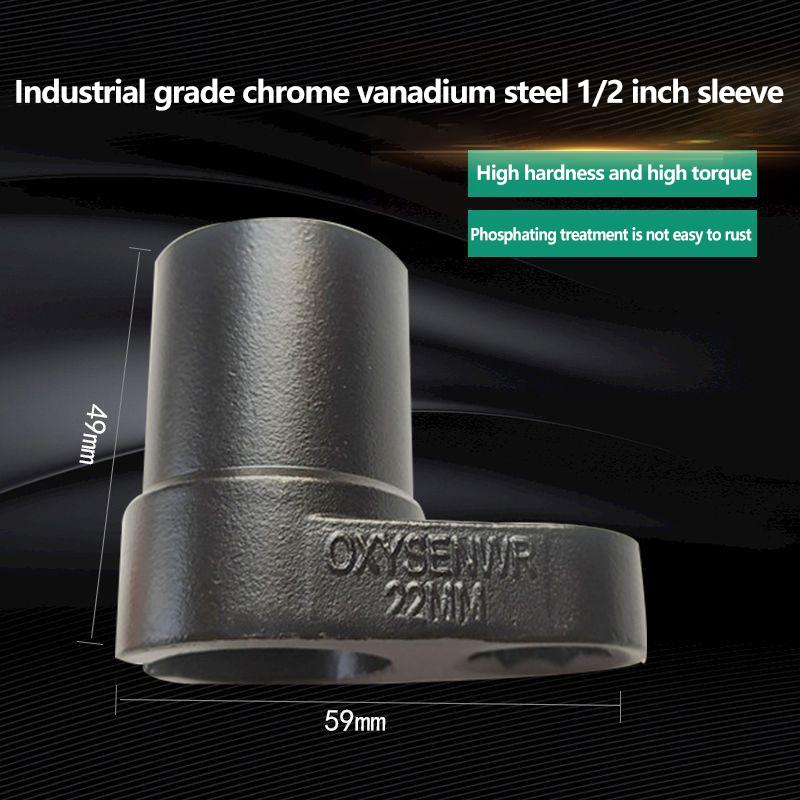 22mm Professional Oxygen Sensor Socket Wrench Universal Car Repair Removal Tools Kit Adapter Engine Wrench Car Accessories