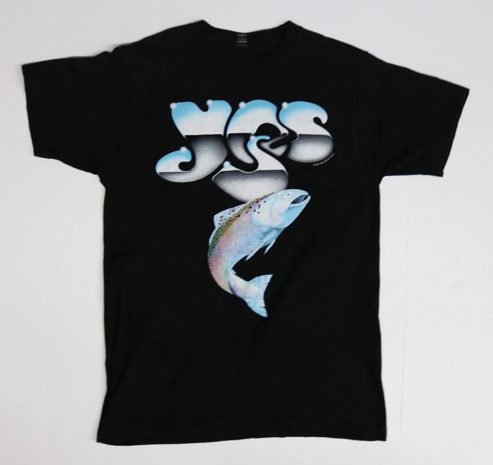 YES Summer Tour 2015 North America Men s Black T-Shirt - Size (M) Medium 4XL