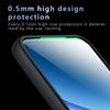 For Xiaomi Redmi Turbo 4 Pro 5G/Poco F7 5G Case Skin-Touch TPU+PC Matte Phone Back Cover, Transparent Black
