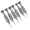 6Pcs Phone Repair Screwdriver Aluminium Alloy High Hardness Antiwear Magnetic Screwdriver Set for