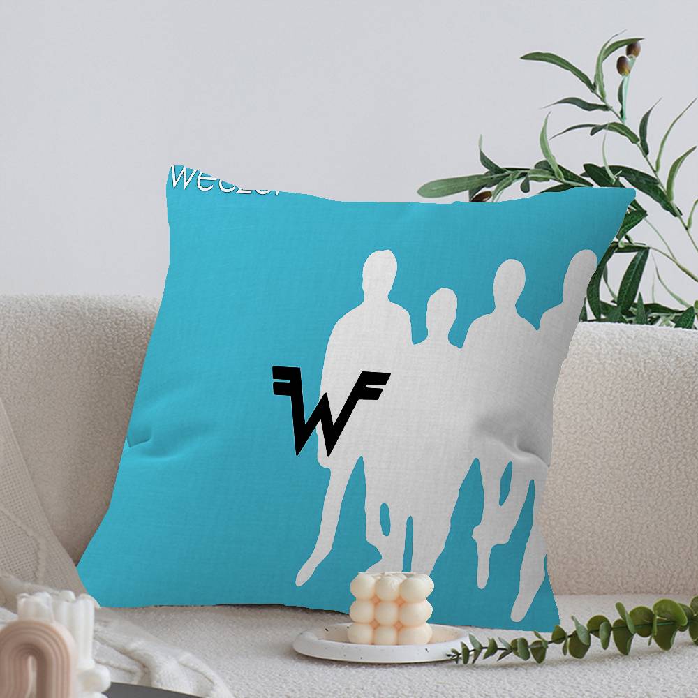 Rock Band W-Weezer Cushion Cover Decorative Pillow Sofa Home Decor case pillow cases